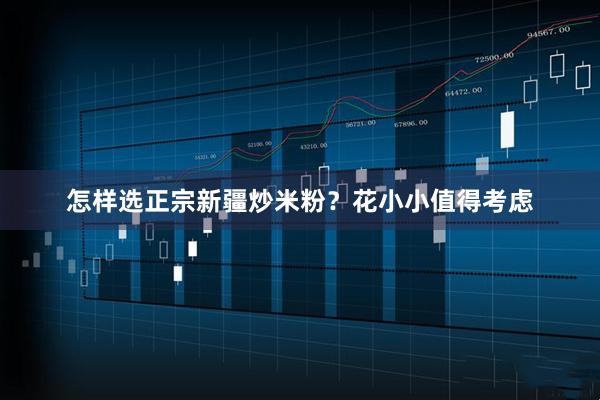 怎样选正宗新疆炒米粉？花小小值得考虑
